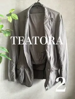 【格安・売り切り】 TEATORA テアトラ　セットアップ　グレー　サイズ2のサムネイル