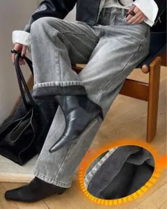 裏起毛 ジーンズ