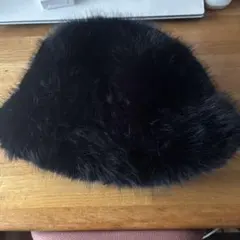 フェイクファー帽子