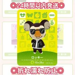 ロッキー　アミーボ　あつ森