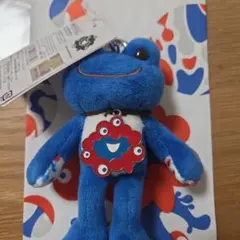 EXPO2025 かえるのピクルス ビーンドール コラボぬいぐるみ ブルー