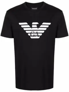 ブラック【Ｍサイズ】アルマーニ　EMPORIO ARMANI　半袖Tシャツ