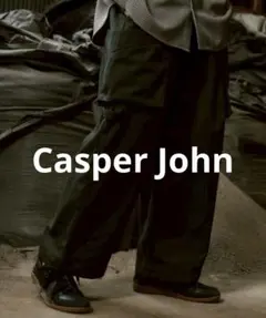 【廃盤品】ワイドパンツ　ガーデニングカーゴパンツ　Casper John