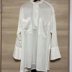 YLÈVE アイボリー 長袖シャツ　チュニック