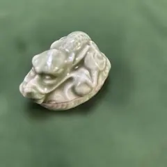 龍　香合　青磁　茶道具