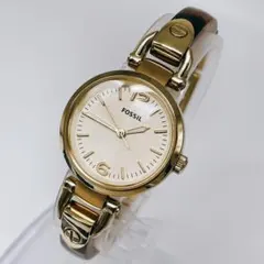 新品電池/稼働　FOSSIL レディース　ブレスレット　ヴィンテージ　レトロのサムネイル