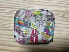 レスポートサック　ハワイアンプリント　ポーチ