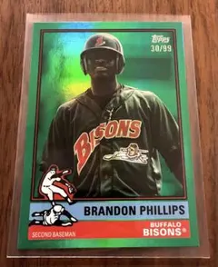 topps pro debut ブランドン・フィリップス　MLB レッズ