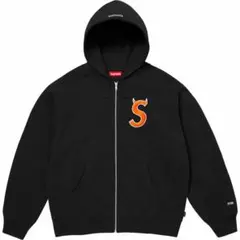 Devil S Logo Zip Up Hooded Sweatshirt XL