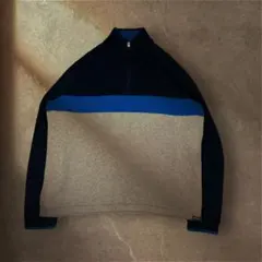 00's vintage ハーフジップ セーター y2k L カジュアル