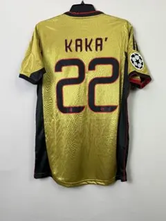 ACミラン KAKA' 22番 ジャージ ゴールド - メルカリ