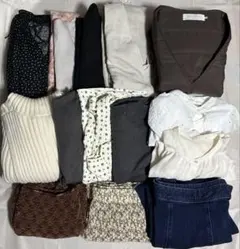 レディース　洋服　通勤　着回し　まとめ売り　Mサイズメイン　14点　WORLD系