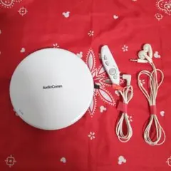 AudioComm ポータブルCDプレーヤー 本体 リモコン付き（動作確認済み)のサムネイル