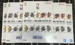 ONE PIECE × NBA MINI POSTER SET x4 - メルカリ