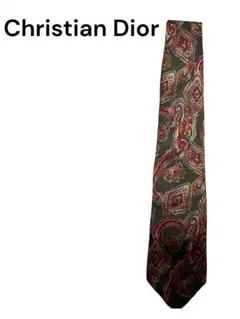 Christian Dior ペイズリー ネクタイ