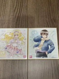 デリシャスパーティ♡プリキュア 色紙2枚セット