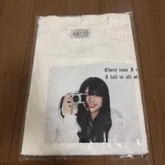 内山 優花 超十代 白 コラボ Tシャツ