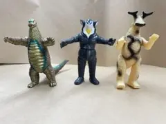 ウルトラマン 怪獣 ソフビ 3種セット レッドキング・メフィラス星人・エレキング