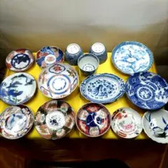 マ*ト様 【訳あり品】金継ぎ金直し有田焼伊万里焼九谷焼豆皿小皿なます皿刺し身皿蕎のサムネイル