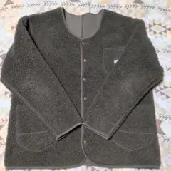 Lee★リバーシブル ボアジャケット ボアブルゾン メンズ グリーン美品