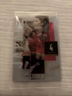 女子日本代表ツインウエハースカード　石川真由　レア
