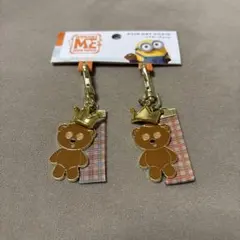4/5までセール！新品☆USJ ミニオンズ ティム ペアキーチェーン