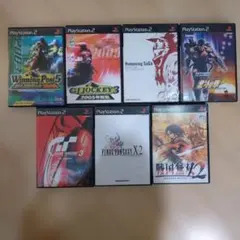 プレステ2ソフトセット - 戦国無双2, GT3, FF X-2 など