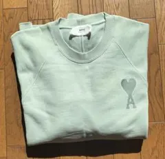 【サプリーム】ami ミントグリーン 長袖ニット サプリーム様専用】ami ミントグリーン 長袖ニット アミ パリス