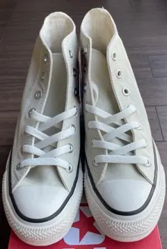 未使用 コンバース オールスター®️ハイカット スニーカー ミルクホワイト24cm