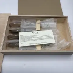 未使用 Saladini カトラリーセット 4点 木箱付 イタリア製 未使用 Saladini カトラリーセット 4点 木箱付 イタリア製 - メルカリ