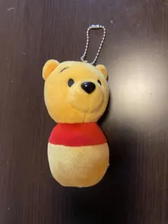 プーさん ぬいぐるみマスコット キーチェーン付き