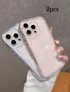 iPhone15 クリアケース　2つセットのサムネイル