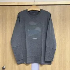 【美品】mont-bell 長袖カットソー グレー M ウールのサムネイル