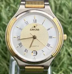 極美品◎ENICAR エニカゴールドローマン文字メンズ腕時計 ヴィンテージのサムネイル