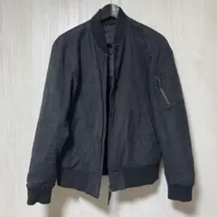UNIQLO MA-1 ブルゾン ブラック　Mのサムネイル