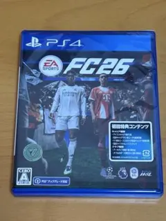 極美品　PS4 EA SPORTS FC 26 ゲームソフト　初回特典使用済み