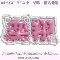 ぷっくりネームボード　ニコラス　&TEAM