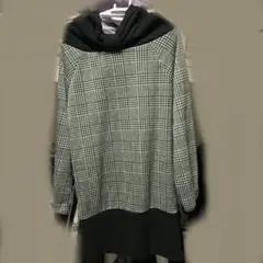 肩出しニットワンピース Mサイズ