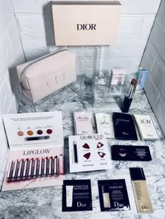 ４日までセール！Dior 豪華ポーチセット　リップや香水ノベルティーのセット