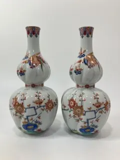 13代目柿右衛門　徳利セット 13代酒井田柿右衛門徳利猪口セット