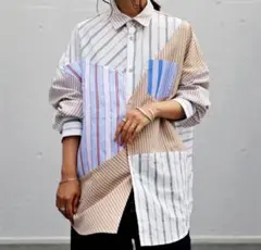 antiqua PATTERNTORSO クレイジーパターン 長袖シャツのサムネイル