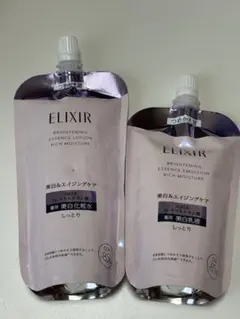 ELIXIR ブライトニング 化粧水 乳液 つめかえ用セット - メルカリ