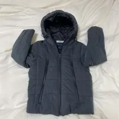 MPS 中綿　フード付き　ジャンパー　濃いグレー　130