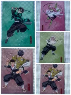 鬼滅の刃 アニプレックスくじ E賞 クリアファイル2枚セット 5種セット