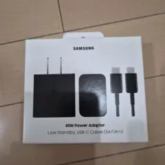Samsung 45W Power Adapter + USB-C Cable