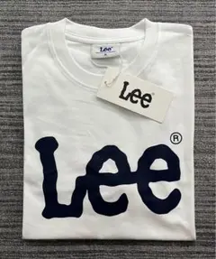 Lee ロゴ入り ホワイト Tシャツ