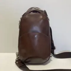 【極美品】HERGOPOCH ボディバッグ 2way ブラウン 2026年最新】HERGOPOCH メンズ ボディバッグ・ウエストポーチの人気