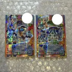アイカツ スカイヴィーナス2枚セット 白銀リリィ　騎咲レイ