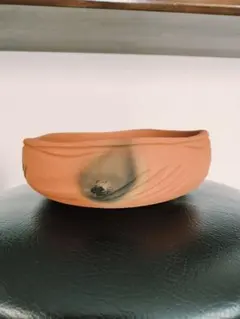 茶道具　素焼　赤　灰器