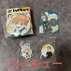 ハイキュー　グッズ　セット　缶バッチ　目印チャーム　シール　アニメ